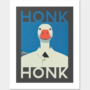 Goose Meme Honk Honk Posters and Art